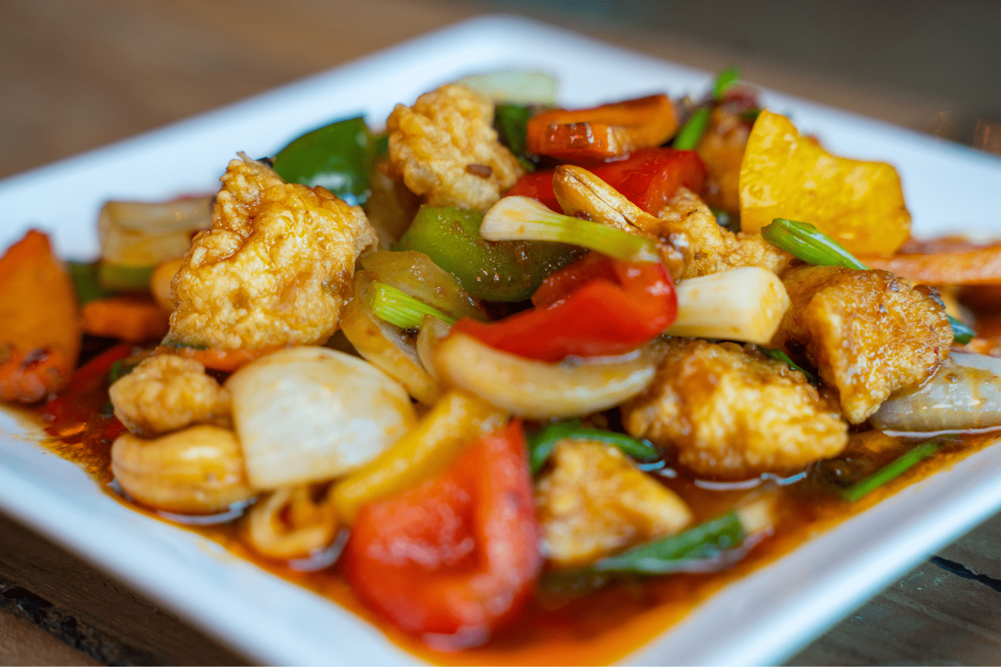 Gai Pad Med Mamuang, Rezepte, reisen, Thailand, thailändisch, kochen