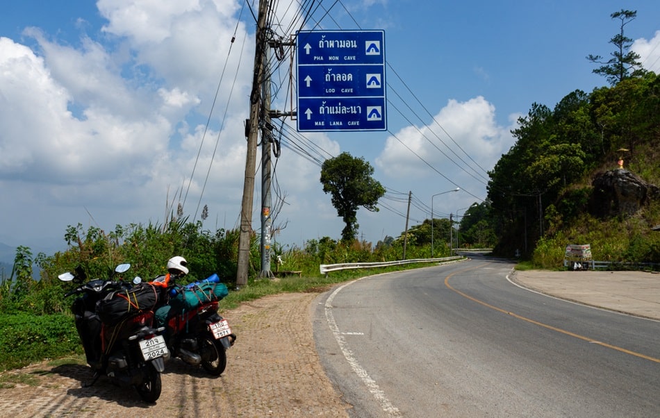Mae Hong Son Loop, Rollerfahren in Thailand, Backpacking, Thailand, Roller, Scooter, Abenteuer, allein reisen als Frau