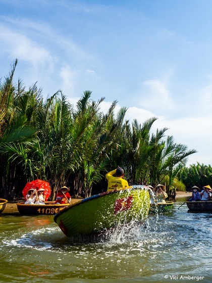 Basket Boat Tour, Basket Boat, Hoi An, Vietnam, reisen, travel, Erfahrung, Erlebnis, Backpacking, Spaß, Sehenswürdigkeit, sightseeing