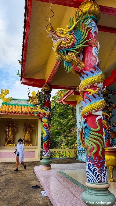 Thailand, Koh Phangan, Tempel, reisen, Backpacking, Insel, alleine reisen