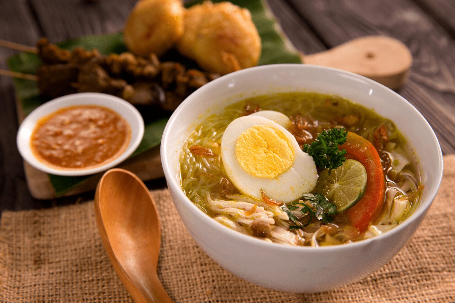 indonesische Hühnersuppe, Hühnersuppe, Rezept, reisen, indonesische Küche, indonesisch kochen