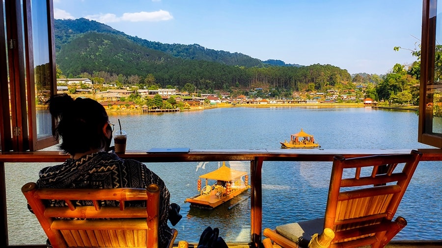 Ban Rak Thai, Blick auf See, Packliste Weltreise