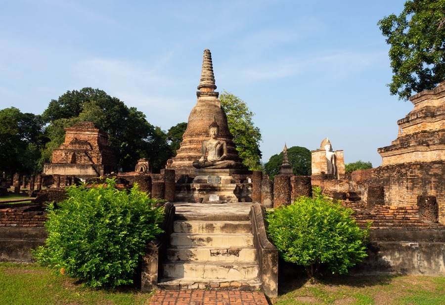 Sukothai, Tempel, Sehenswürdigkeit, Thailand, Bucket Liste