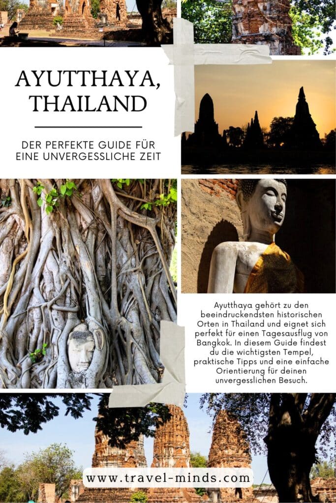 Ayutthaya Tempel, Ayutthaya Sehenswürdigkeiten, Ayutthaya Thailand, Wat Mahathat Buddha Kopf, Buddha Kopf Baumwurzeln Ayutthaya, Wat Yai Chai Mongkol Tempel, Prasat Nakhon Luang Tempel, Ayutthaya Ruinen, historische Tempel Thailand, Ayutthaya UNESCO Weltkulturerbe, Tempel Ayutthaya Fotos, Ayutthaya Tagesausflug, Bangkok nach Ayutthaya, Ayutthaya Highlights, Ayutthaya Reisetipps, Ayutthaya Guide, Ayutthaya Route 1 Tag, Ayutthaya Fahrrad Tour, Ayutthaya Bootstour, Wat Chaiwatthanaram Sonnenuntergang, Tempelruinen Thailand, Thailand Kultur Sehenswürdigkeiten, Ayutthaya Architektur, Thailand Tempelanlage, Ayutthaya Reiseblog, Ayutthaya Fotospots, Tempel Thailand Geschichte