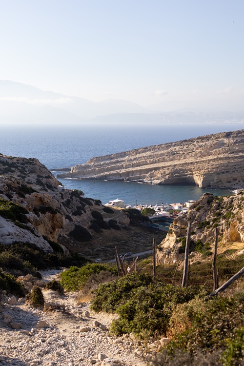 Red Beach Matala, Hike, Matala, Kreta, Wanderung, Aussicht